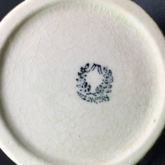 Vintage Japanese Ceramic Cottage Cream Pitcher - Picture 5 of 6